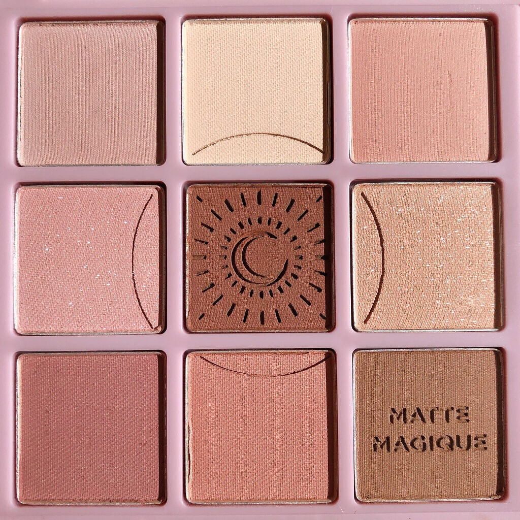 マイフェイブムードアイパレット 9カラー/HOLIKA HOLIKA/アイシャドウパレットを使ったクチコミ(3枚目)