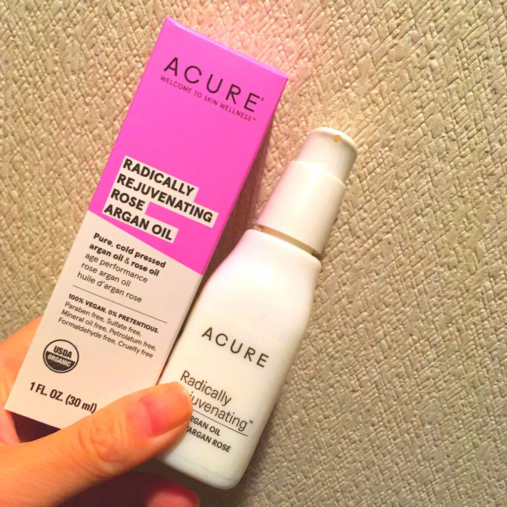 モロカンアルガンオイル/Acure Organics/美容液を使ったクチコミ(1枚目)