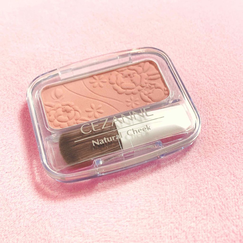 ナチュラル チークN/CEZANNE/パウダーチークを使ったクチコミ(1枚目)