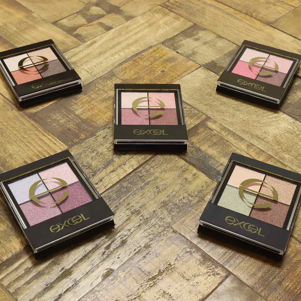 リアルクローズシャドウ/excel/アイシャドウパレットを使ったクチコミ（1枚目）