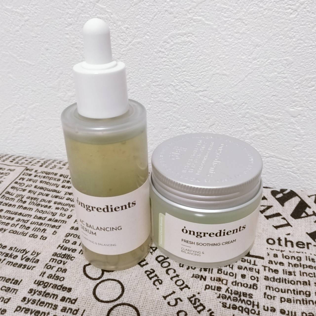 AC Balancing Serum/Ongredients/美容液を使ったクチコミ（1枚目）