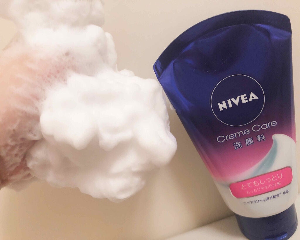 ニベア クリームケア洗顔料 とてもしっとり/ニベア/洗顔フォームを使ったクチコミ(2枚目)