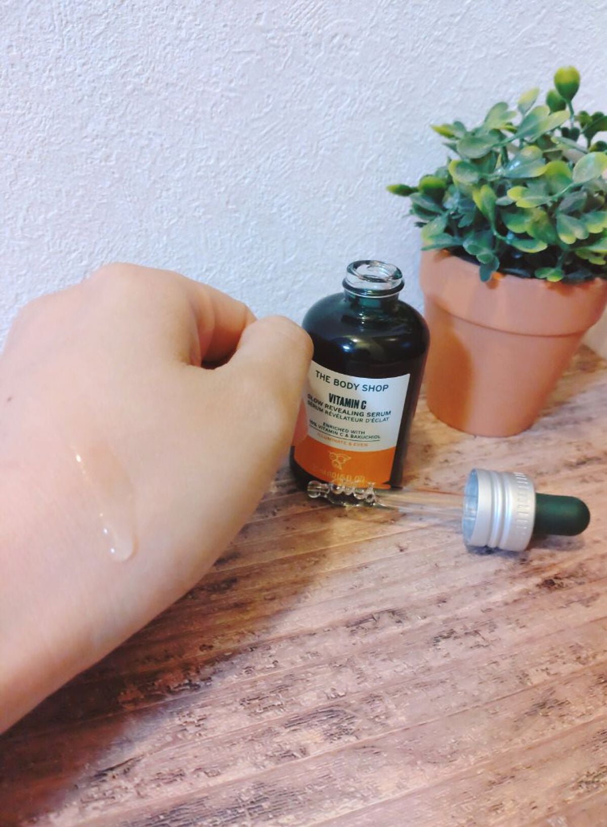 C10 グロウ セラム/THE BODY SHOP/美容液を使ったクチコミ(3枚目)