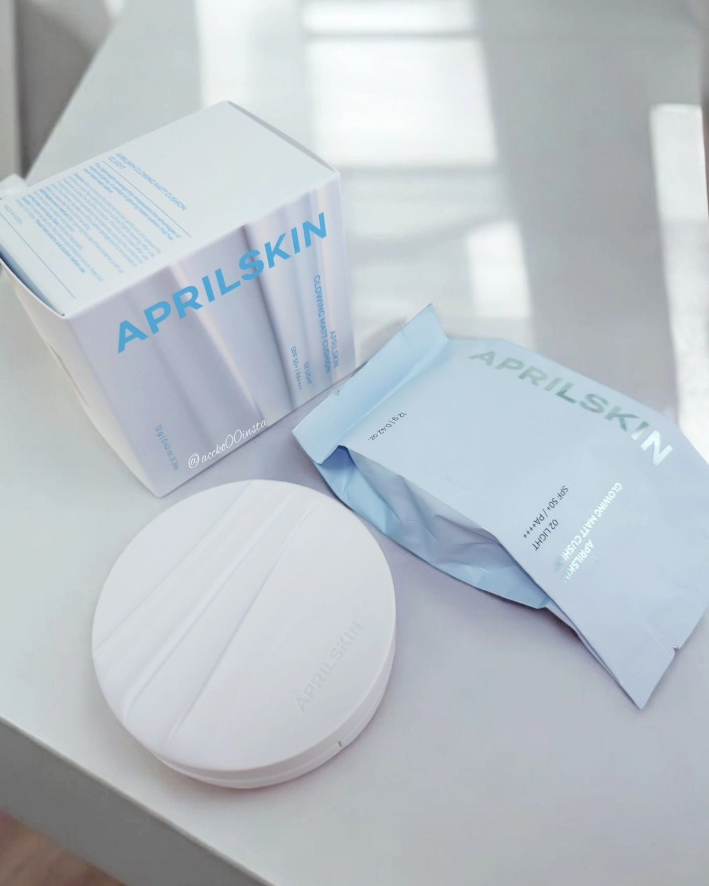 グロー マットクッション/APRILSKIN/クッションファンデーションを使ったクチコミ(1枚目)