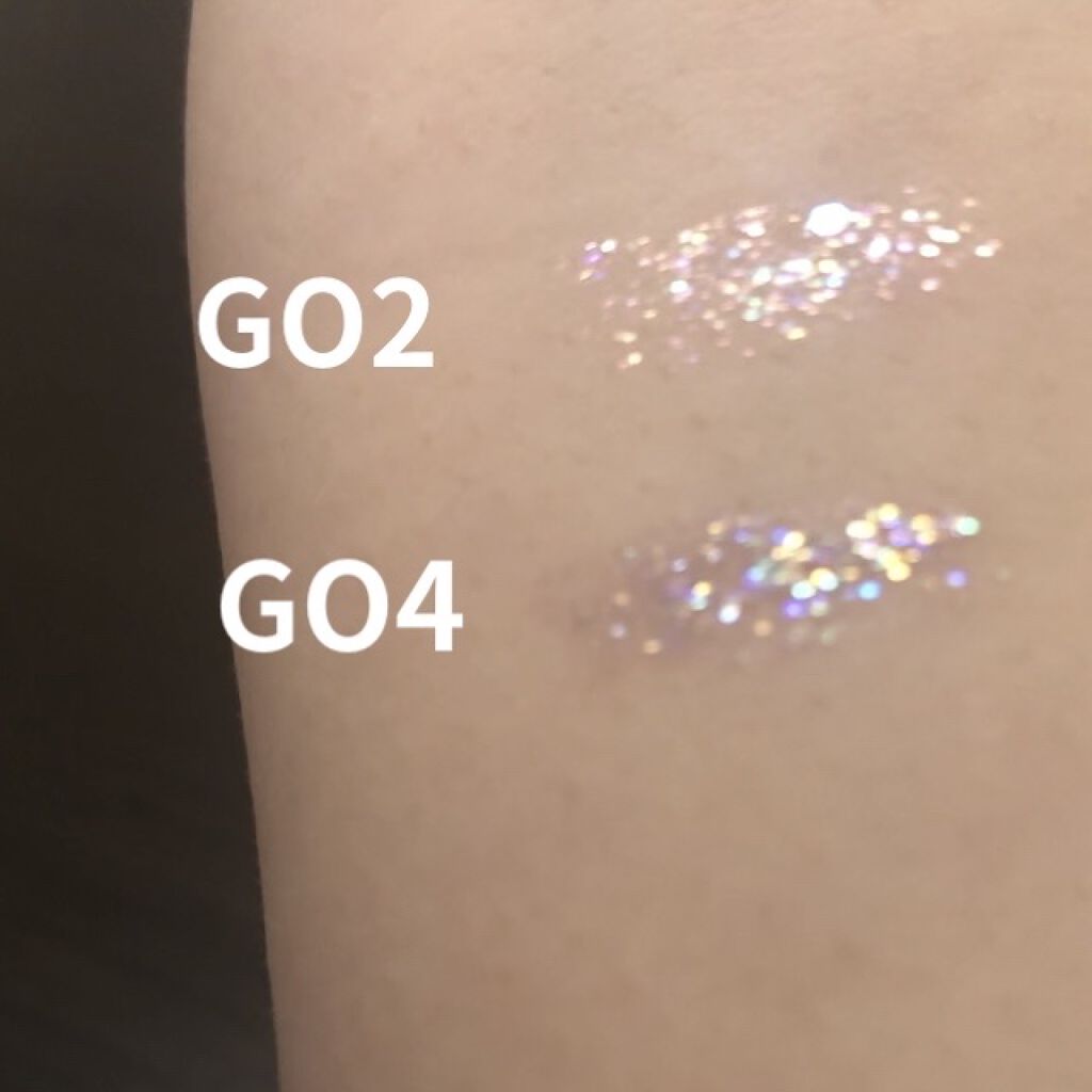 パールブリーアイグリッター/BLACK ROUGE/グリッターを使ったクチコミ（3枚目）