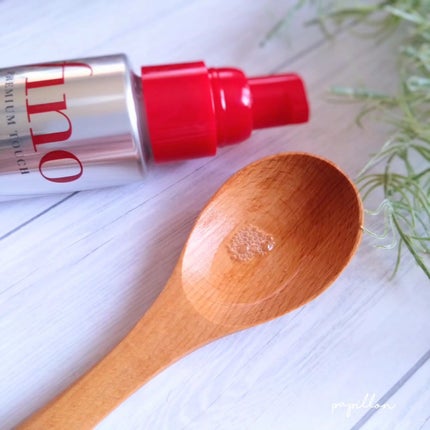 フィーノ プレミアムタッチ 浸透美容液ヘアオイル (エアリースムース)/フィーノ/ヘアオイルを使ったクチコミ(4枚目)