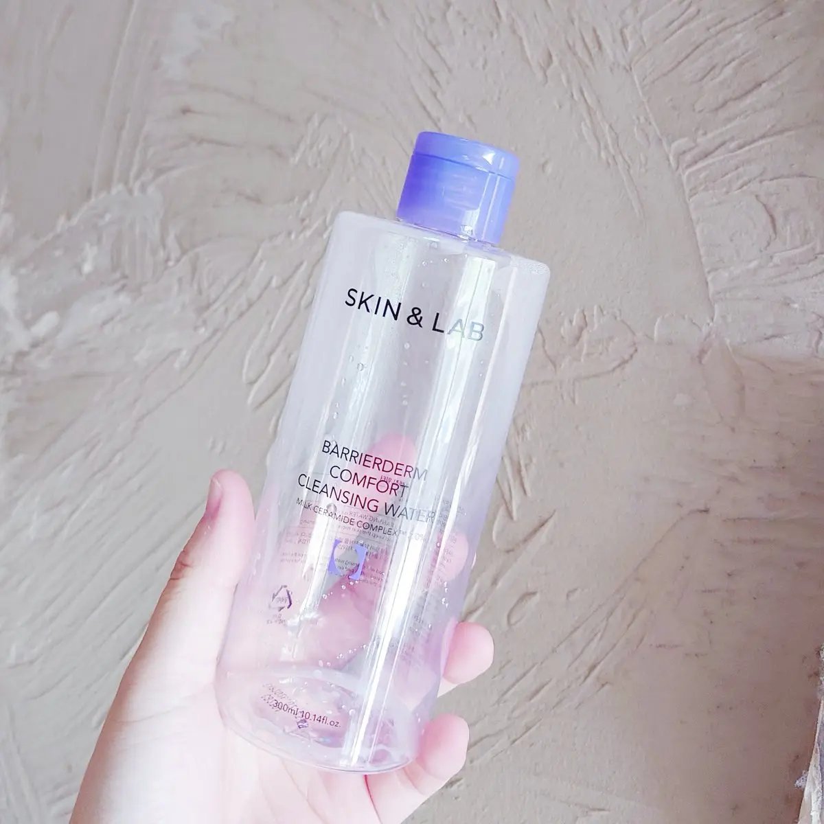 バリアダームクレンジングウォーター/SKIN&LAB/クレンジングウォーターを使ったクチコミ（1枚目）