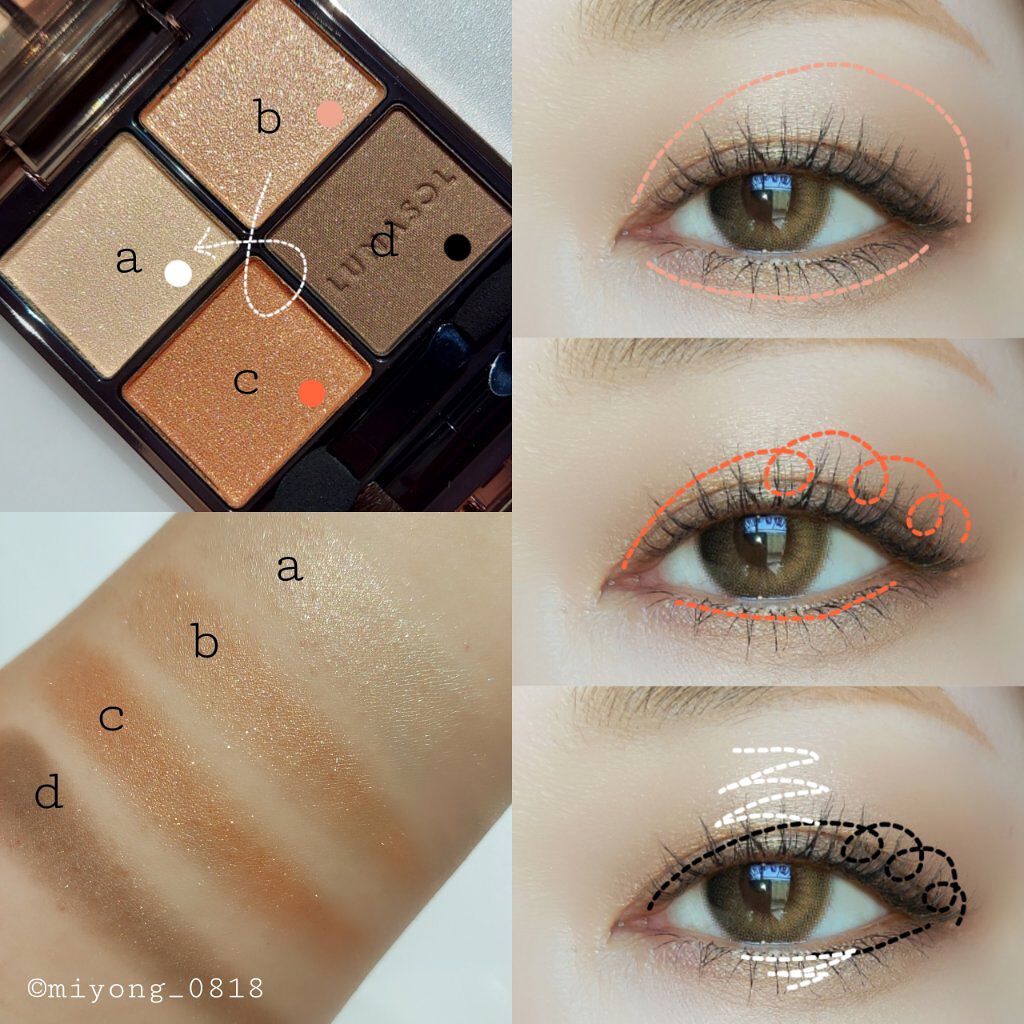 アイカラーレーション/LUNASOL/アイシャドウパレットを使ったクチコミ（3枚目）