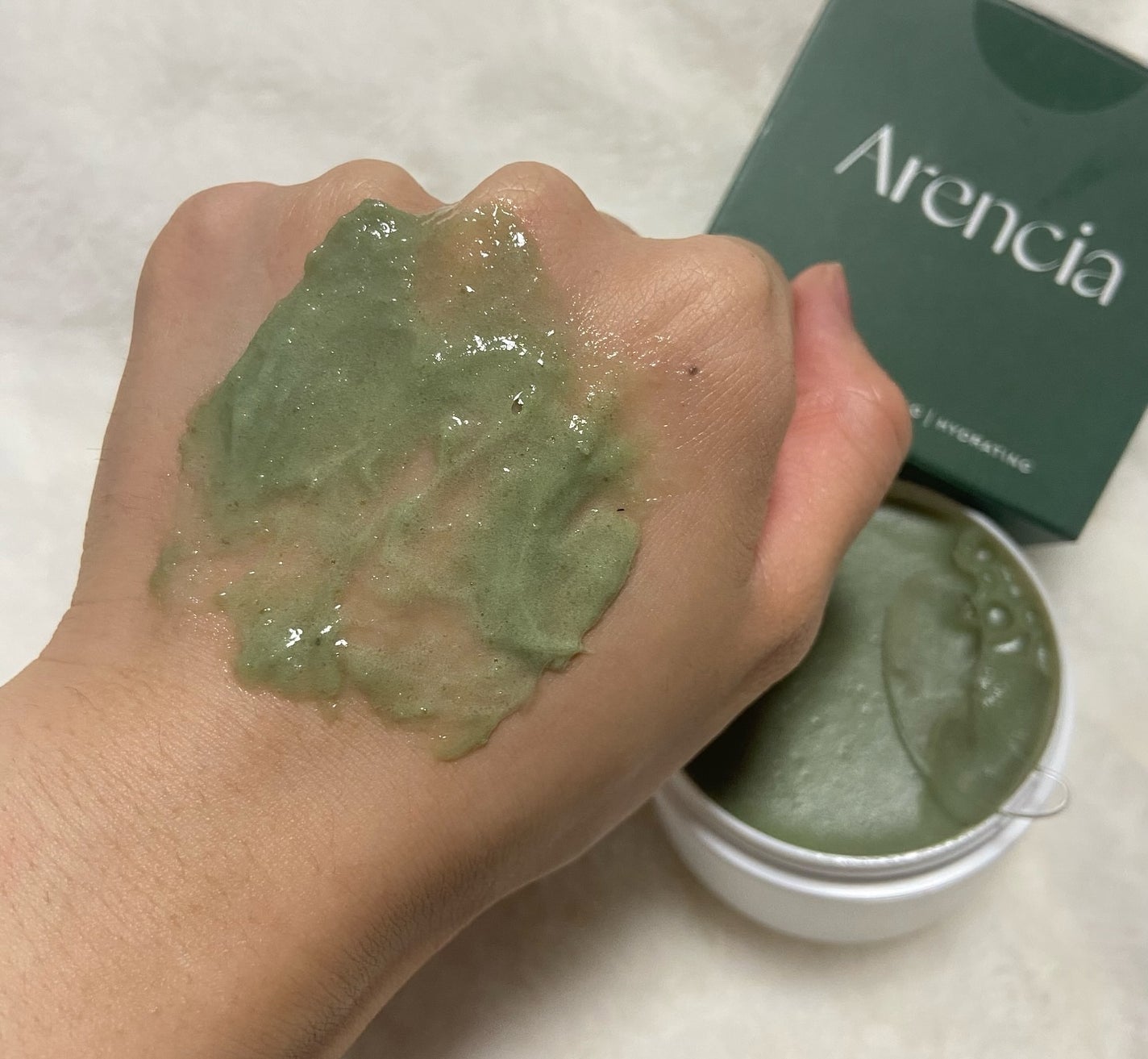 プレミアムもちソープ「グリーンアルティザン」/アレンシア/その他洗顔料を使ったクチコミ(7枚目)