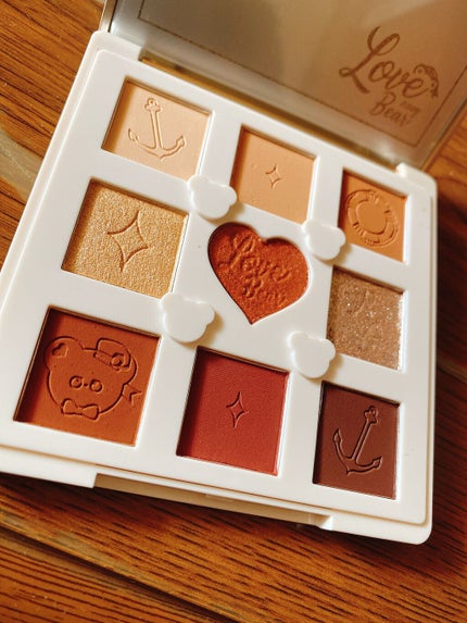 Love Bear 9色 アイシャドウパレット/FlowerKnows/アイシャドウパレットを使ったクチコミ(2枚目)