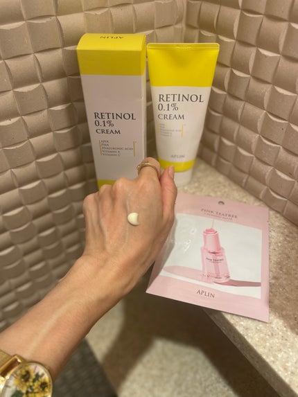 レチノール0.1クリーム/APLIN/フェイスクリームを使ったクチコミ(1枚目)