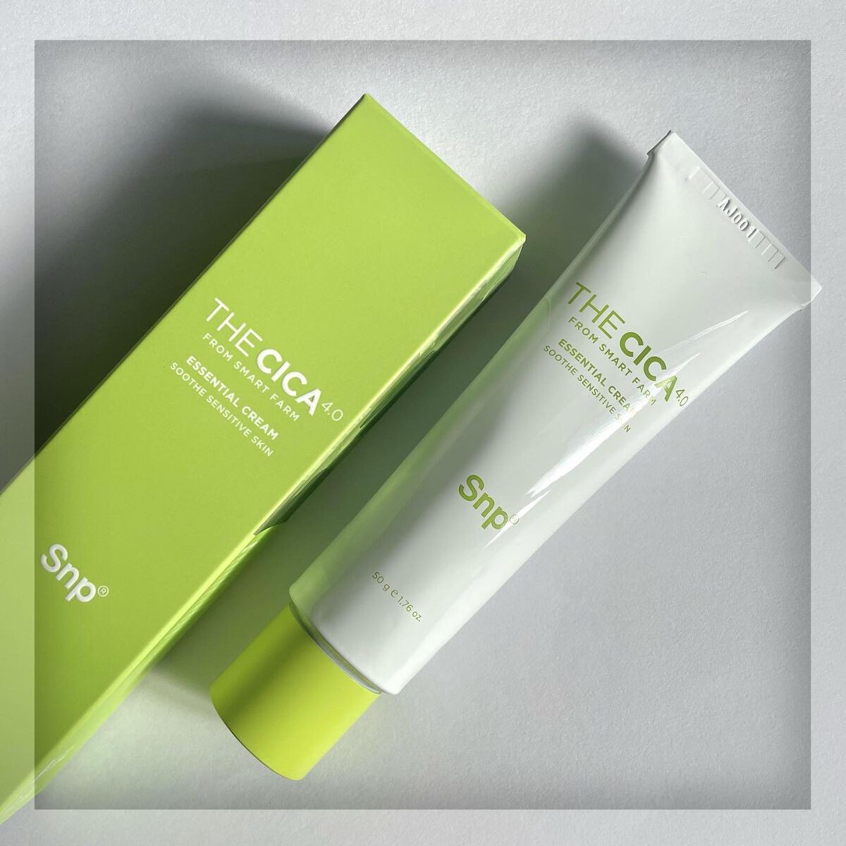 THE CICA 4.0 エッセンシャルクリーム/SNP/フェイスクリームを使ったクチコミ（1枚目）