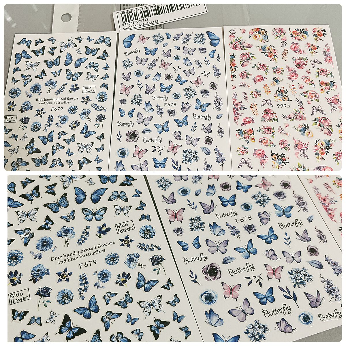 ネイルシール/SHEIN/ネイルシールを使ったクチコミ（3枚目）