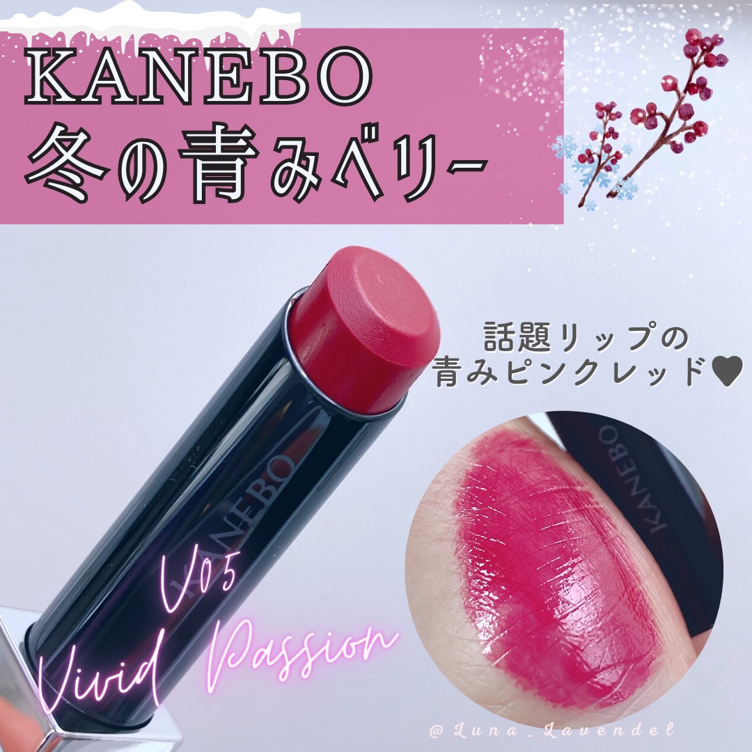 ルージュスターヴァイブラント V05 Vivid Passion/KANEBO/口紅を使ったクチコミ（1枚目）