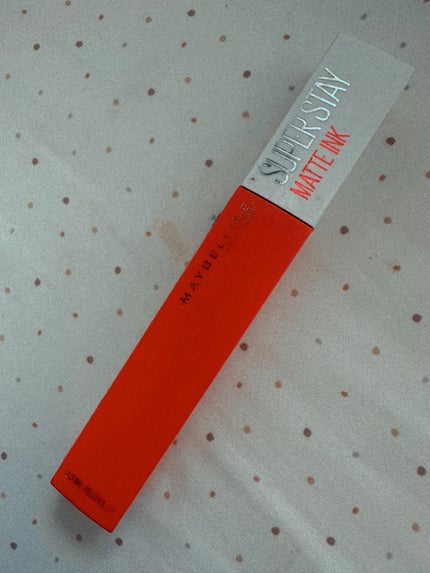 SPステイ マットインク/MAYBELLINE NEW YORK/口紅を使ったクチコミ(1枚目)