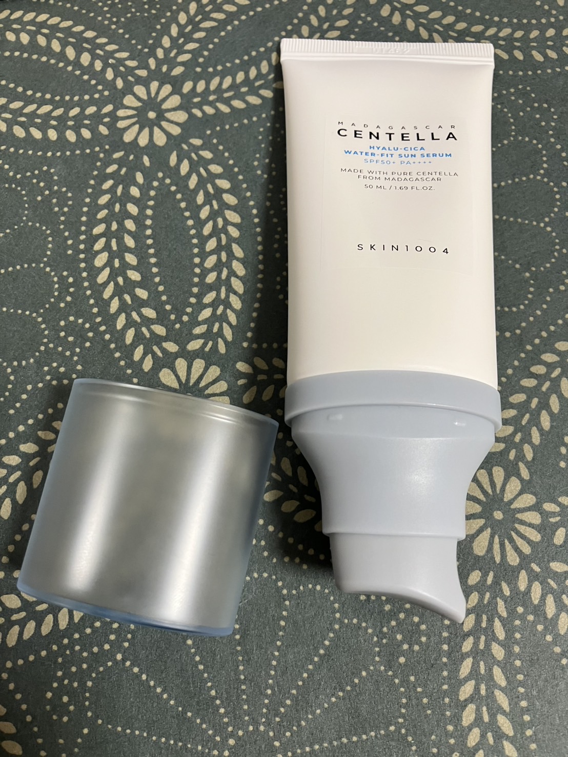 ヒアルーシカ ウォーターフィット サンセラム/SKIN1004/日焼け止めローションを使ったクチコミ（2枚目）