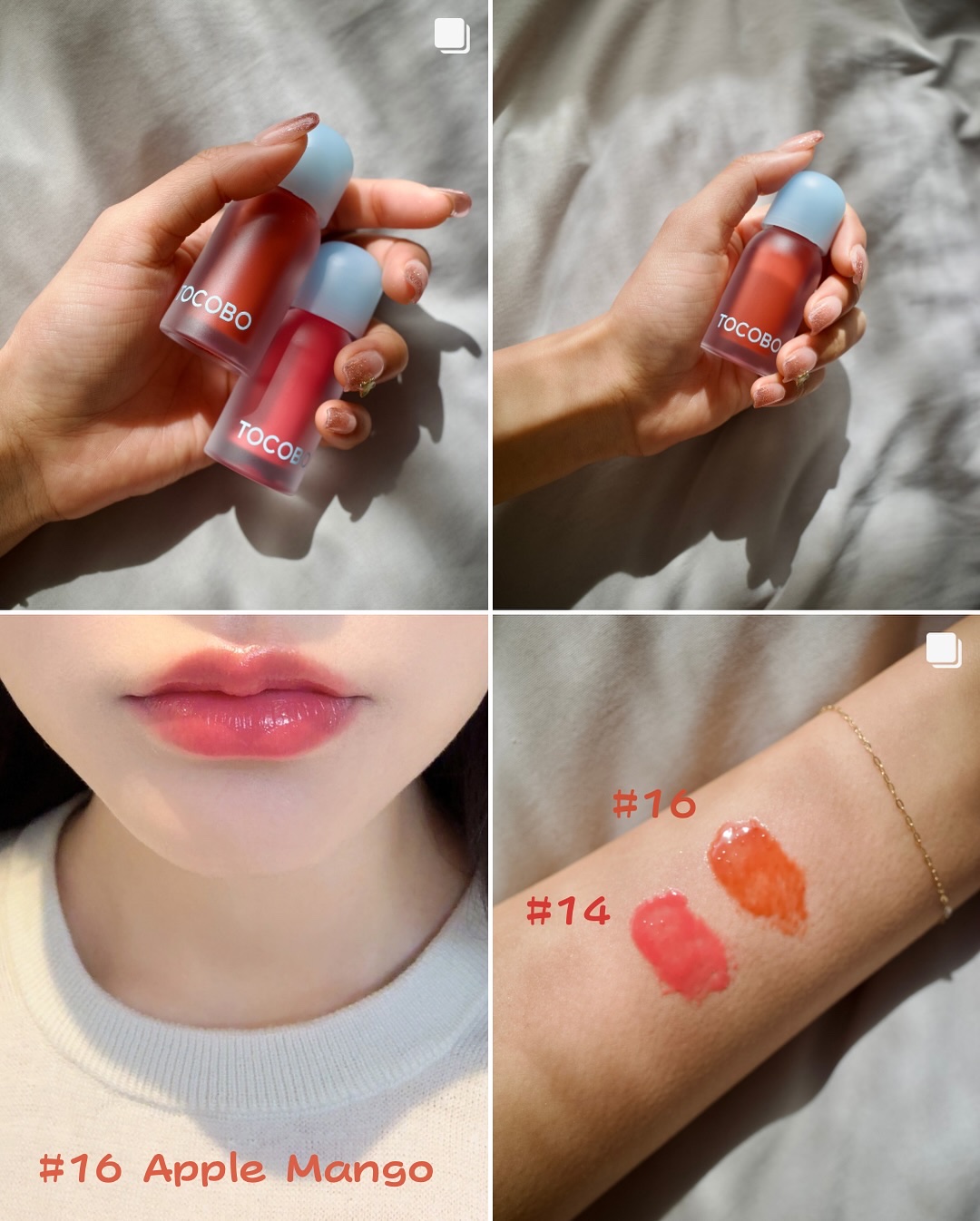 ビタグレーズドリップマスク/TOCOBO/リップマスクを使ったクチコミ（2枚目）