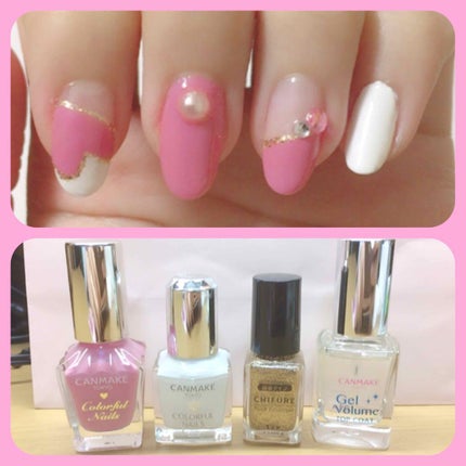 カラフルネイルズ/キャンメイク/マニキュアを使ったクチコミ(2枚目)