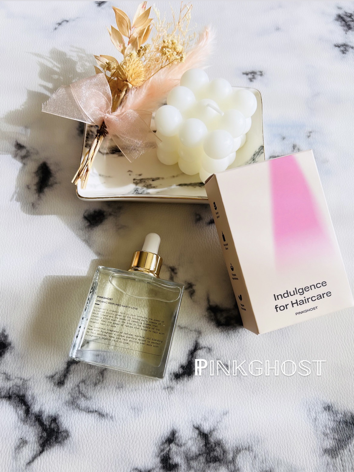 オーガニックヘアシロップ/PINKGHOST/ヘアオイルを使ったクチコミ（1枚目）