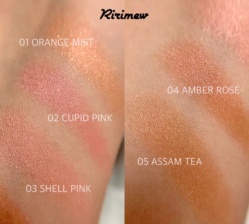 ヴェールグロウチーク/Ririmew/パウダーチークを使ったクチコミ(2枚目)