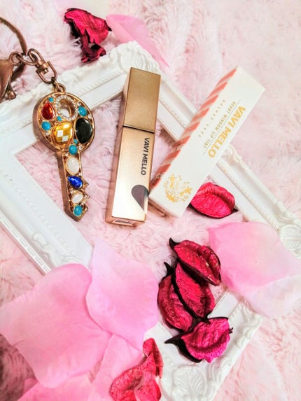 ハートウィンドウリップティントベルベットタイプ/VAVI MELLO/口紅を使ったクチコミ(2枚目)