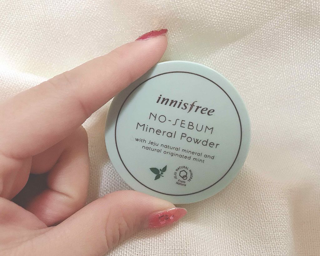 ノーセバム ミネラルパウダー/innisfree/ルースパウダーを使ったクチコミ（1枚目）