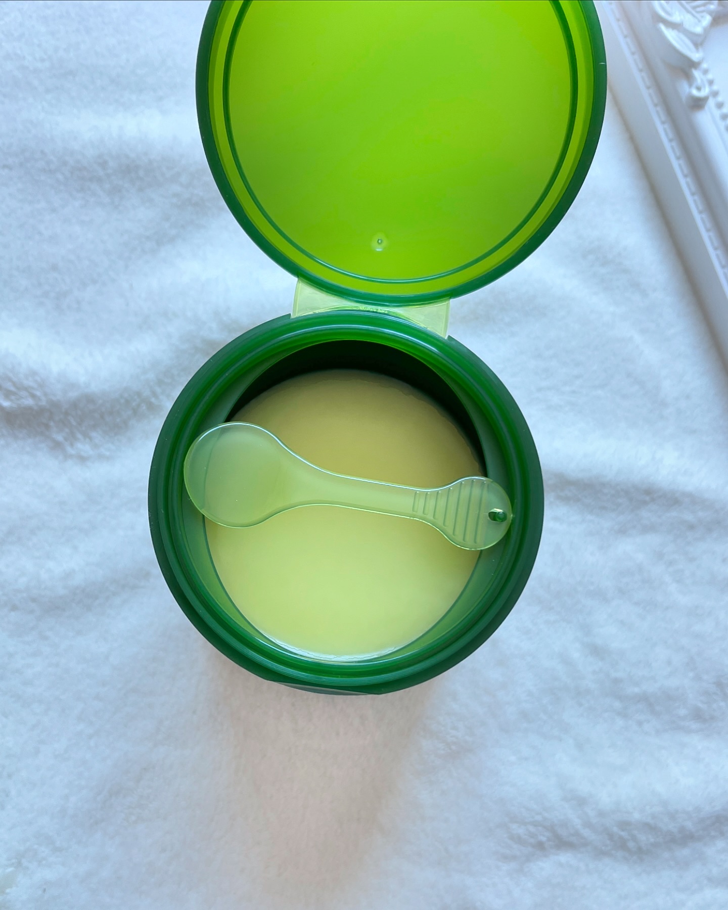 グリーンディープポアクレンジングバーム/Dr.G/クレンジングバームを使ったクチコミ（2枚目）