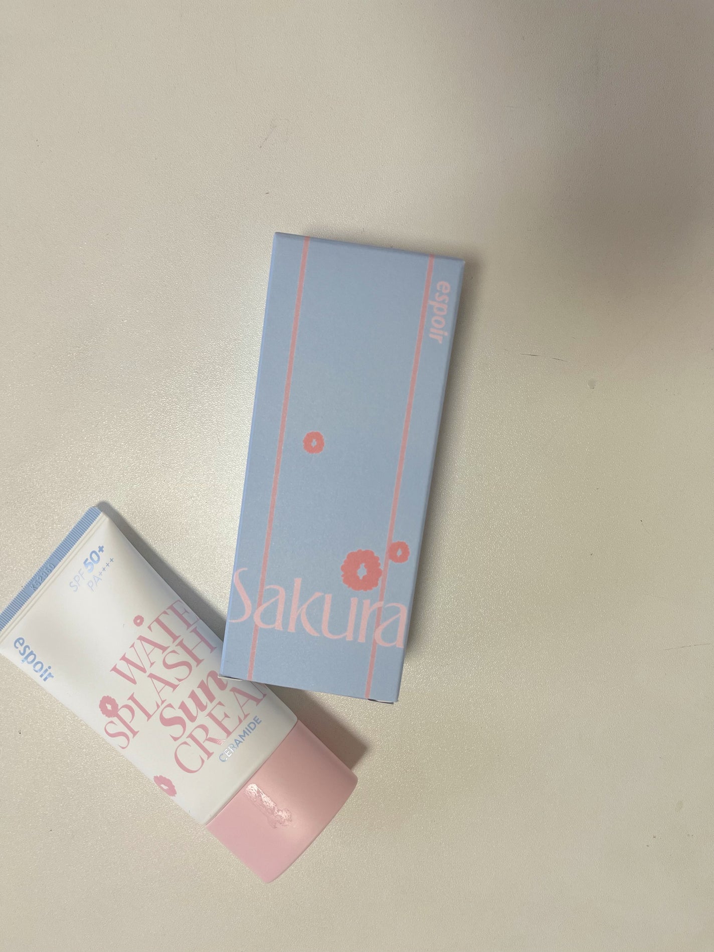 ウォータースプラッシュサンクリーム セラミド/espoir/日焼け止めクリームを使ったクチコミ(2枚目)