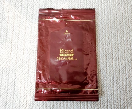 ビオレメイクの上からうるピタ肌持続シート/ビオレ/フェイスシートを使ったクチコミ(1枚目)