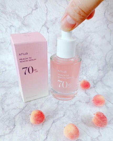 桃70%ナイアシンセラム/Anua/美容液を使ったクチコミ(2枚目)