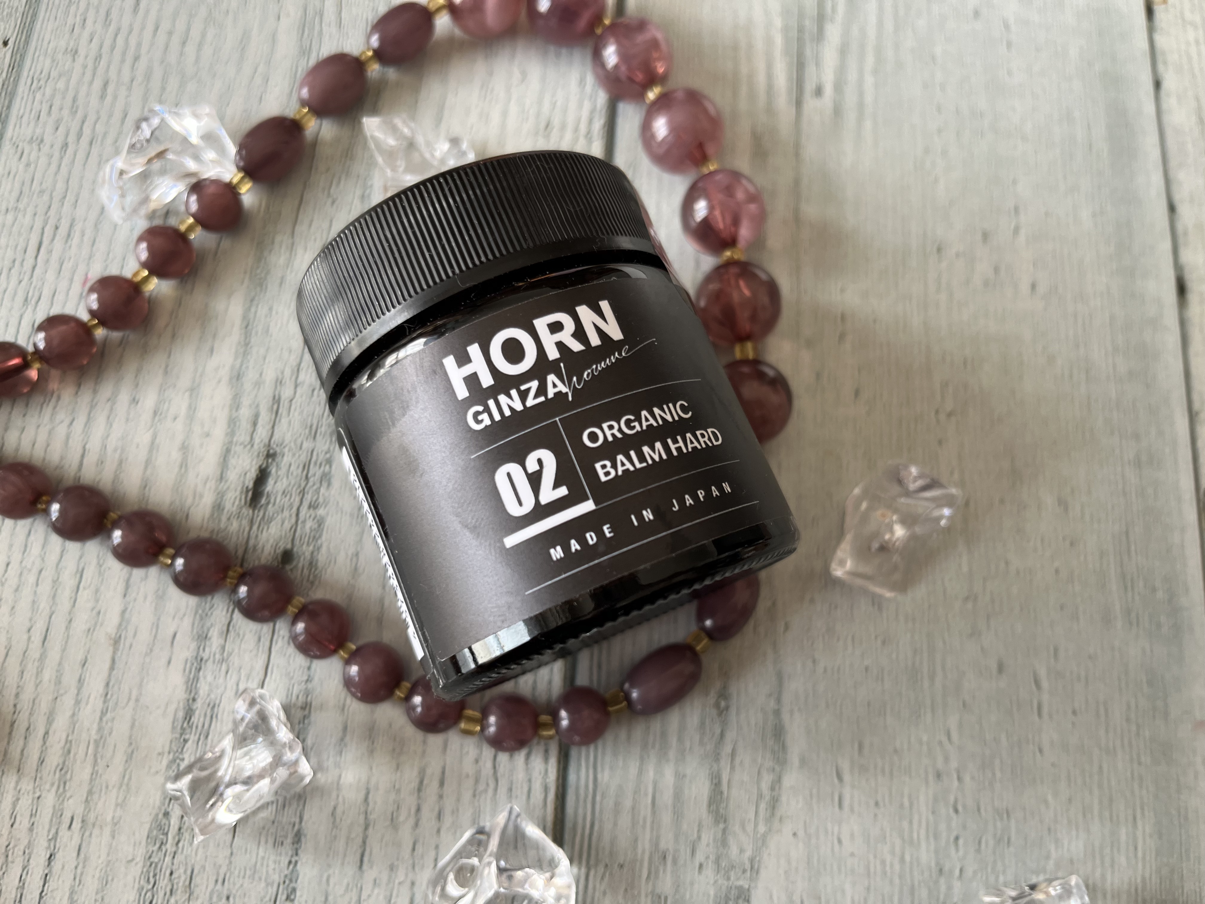 HORN HORNオーガニックバーム HARDのクチコミ「【使った商品】HORN オーガニックバーム　HARD

【香り】オイルっぽい匂い

【テクスチ.....」（1枚目）