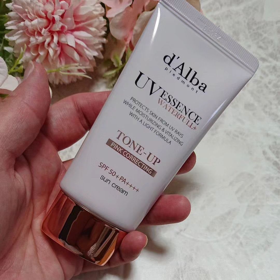 ウォータフルトーンアップサンクリーム/ダルバ/日焼け止めクリームを使ったクチコミ(2枚目)