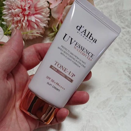 ウォータフルトーンアップサンクリーム/ダルバ/日焼け止めクリームを使ったクチコミ(2枚目)