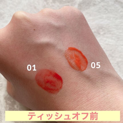 デューティント/AMUSE/リップティントを使ったクチコミ(2枚目)