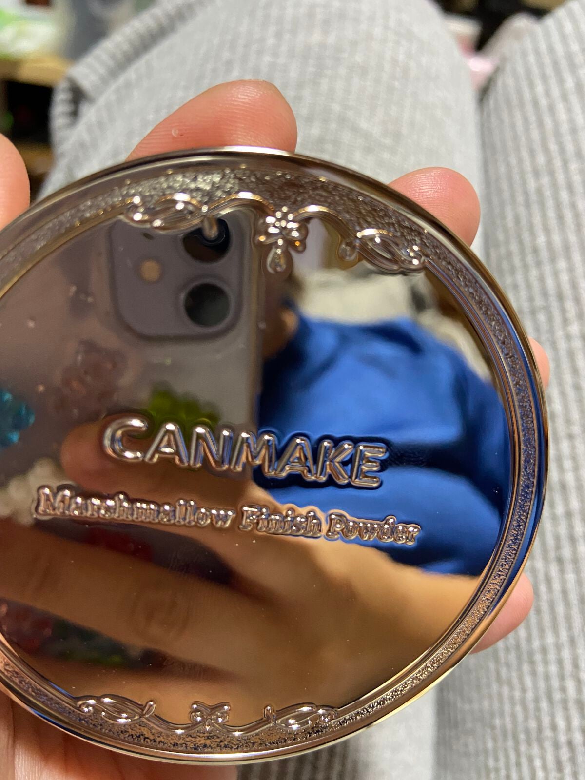 マシュマロフィニッシュパウダー ~Abloom~/キャンメイク/プレストパウダーを使ったクチコミ(1枚目)