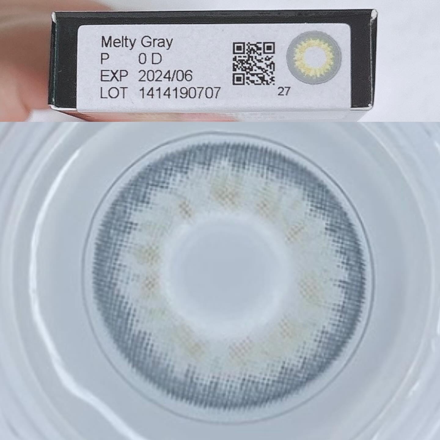 Fierceeyes by Diya（フィアースアイズbyダイヤ） メルティグレイ/Diya/カラーコンタクトレンズを使ったクチコミ（3枚目）