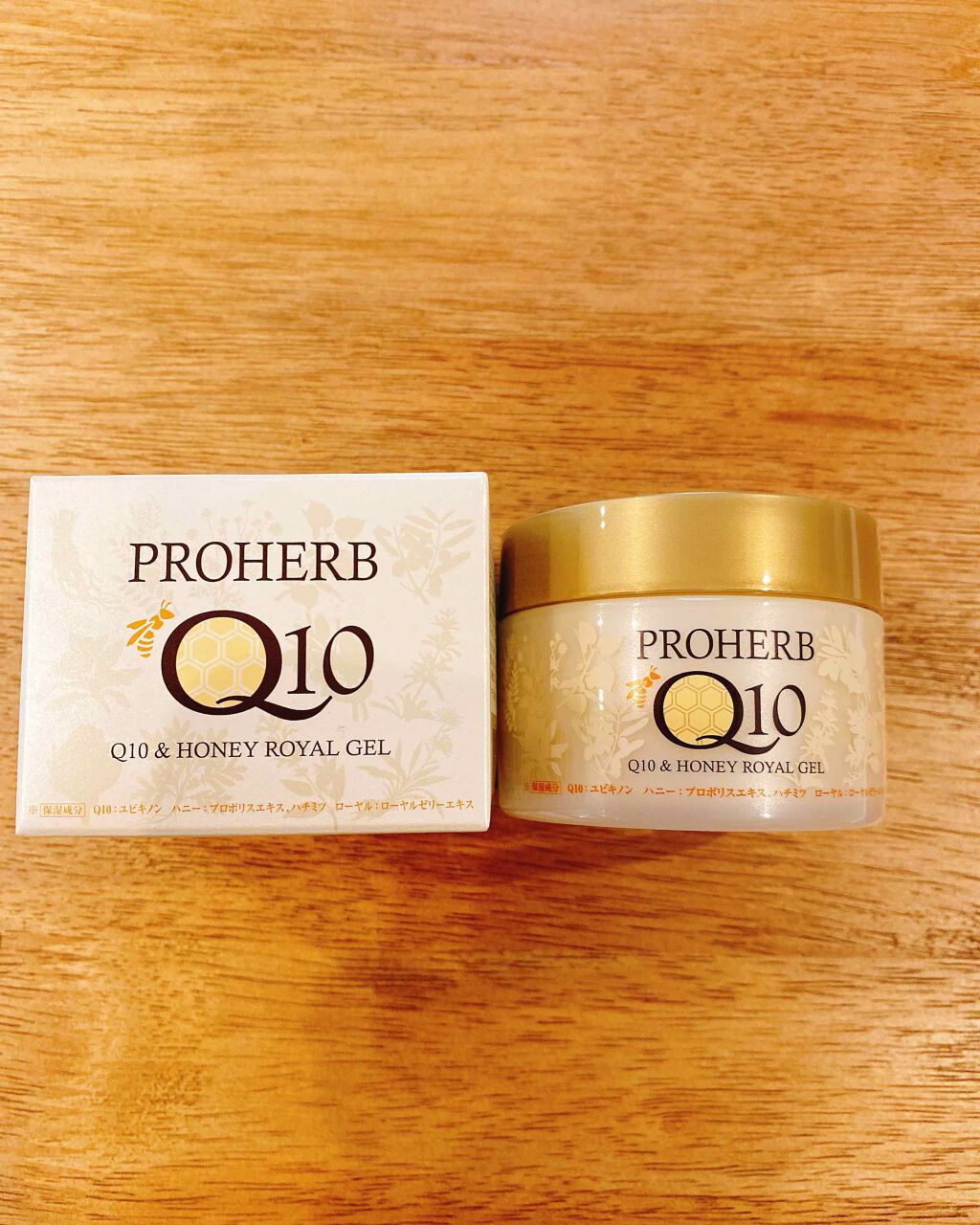 【6個】プロハーブQ10 ジェルクリーム Q10&ハニーローヤルジェル まとめ 試してみた】エルベナ プロハーブQ10 Q10&ハニーローヤルジェルの効果