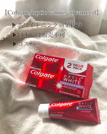 コルゲート オプティックホワイト/colgate/歯磨き粉を使ったクチコミ（1枚目）