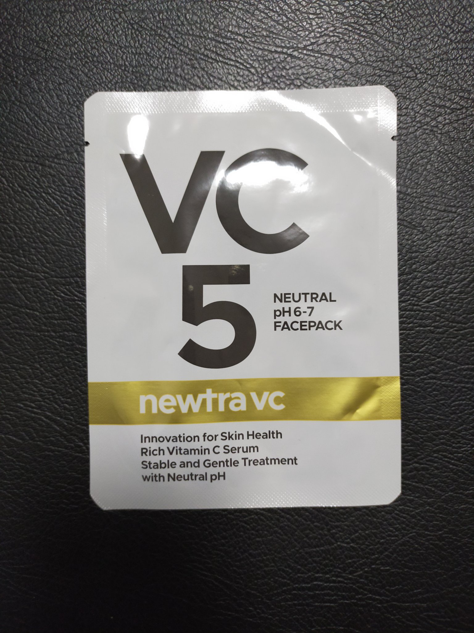 newtra VC 5 フェイスマスク/newtra vc/シートマスク・パックを使ったクチコミ（1枚目）
