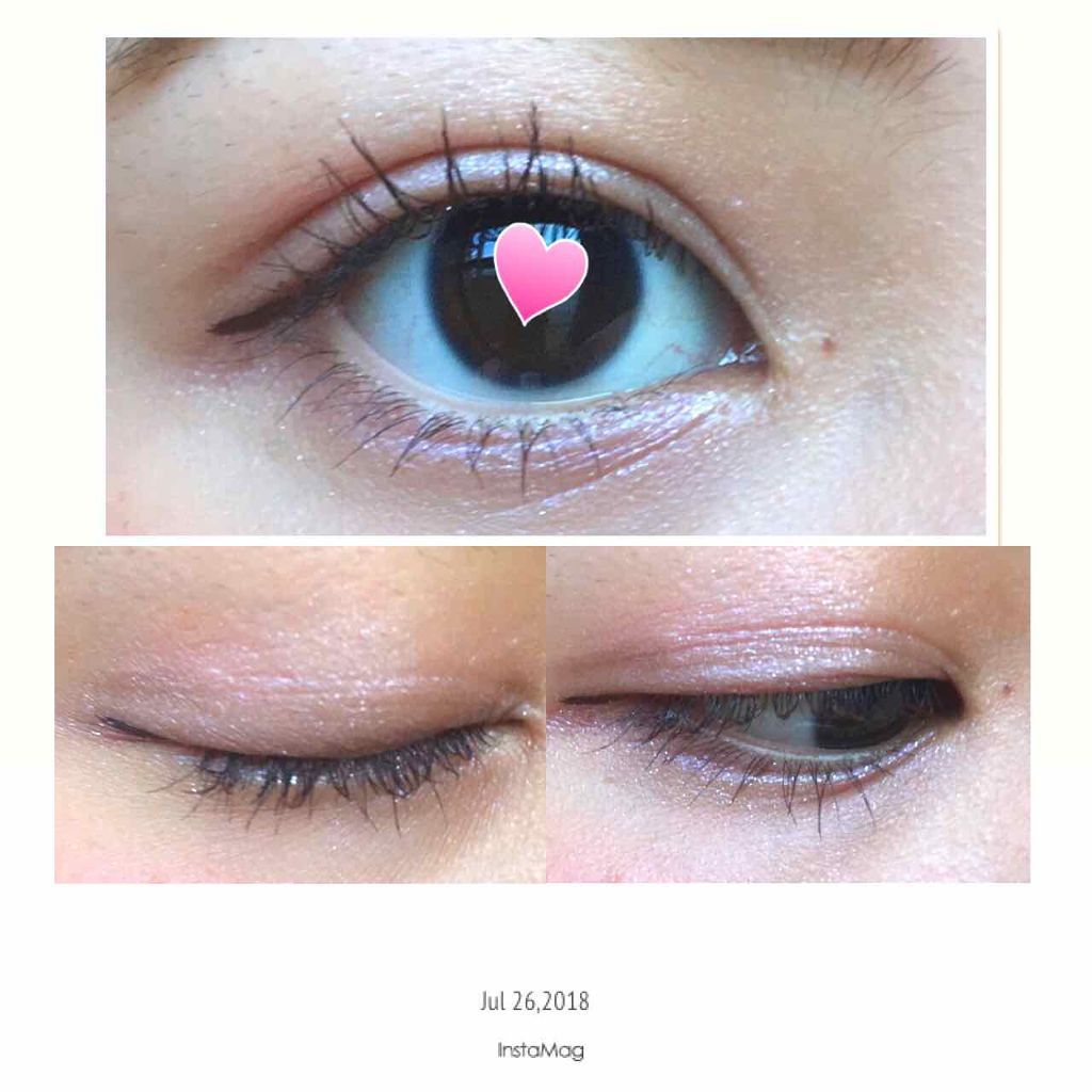 シャイニーシャドウ N/excel/単色アイシャドウを使ったクチコミ（1枚目）