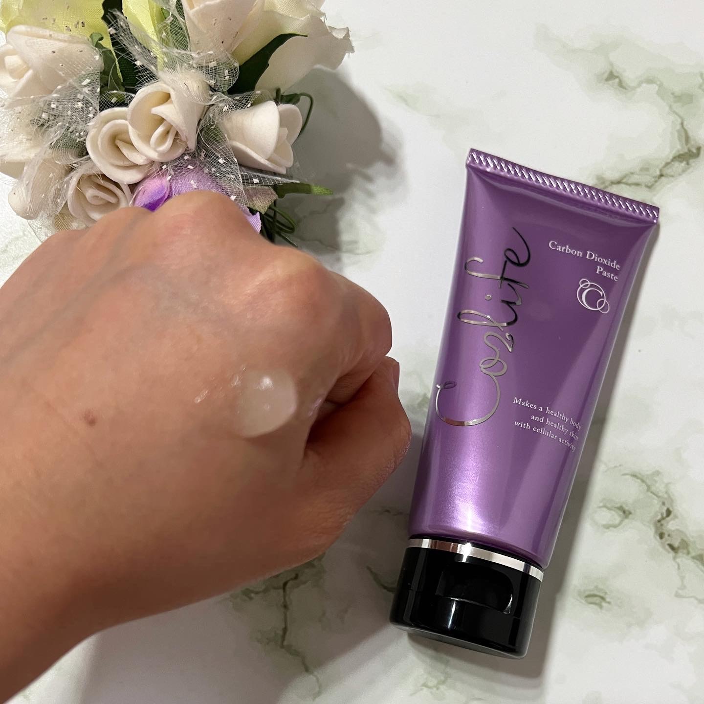 炭酸ガスペースト コーライフ/CO2LIFE/洗い流すパック・マスクを使ったクチコミ（2枚目）