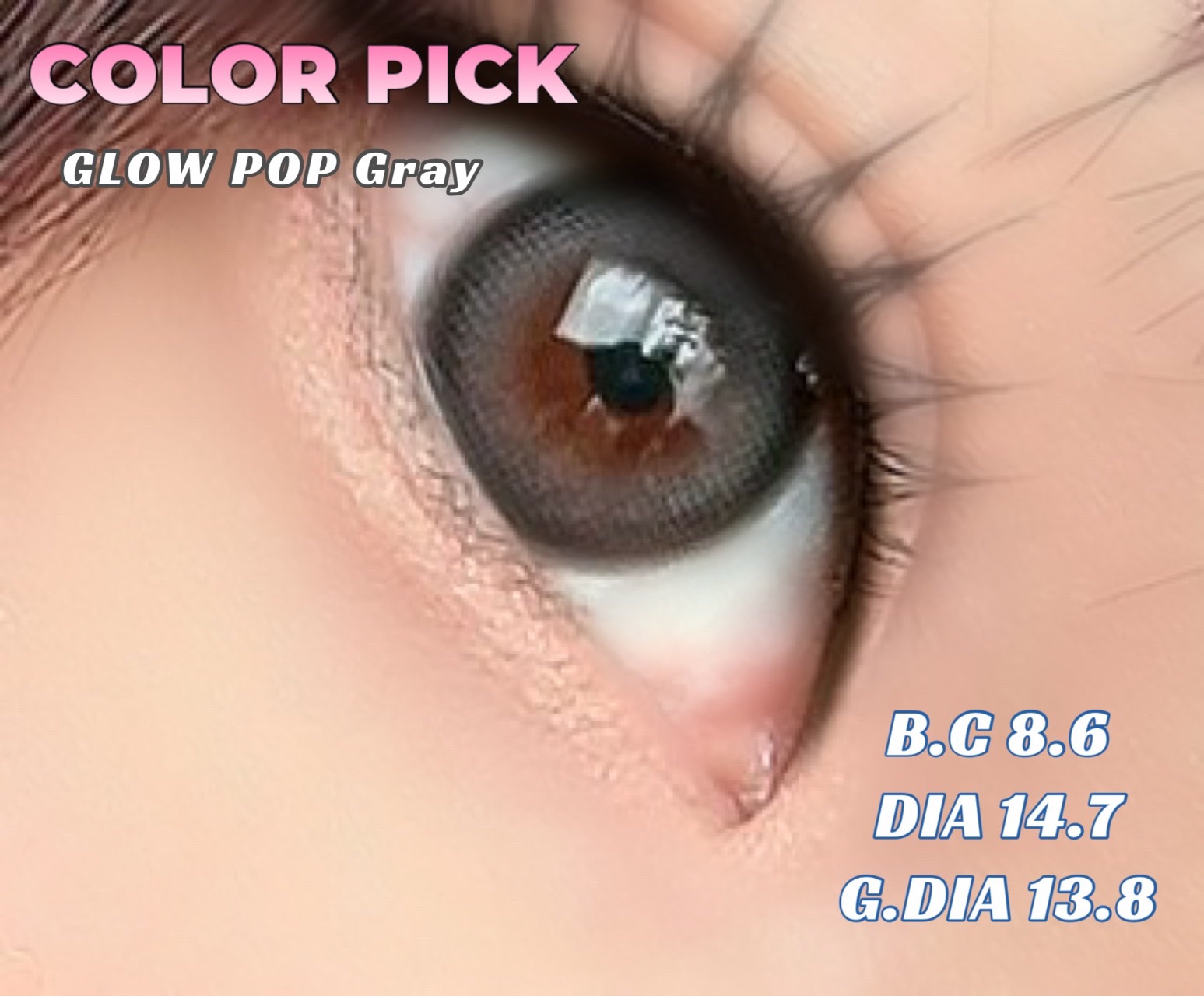 COLOR PICK/COLOR PICK/１ヶ月（１MONTH）カラコンを使ったクチコミ（1枚目）