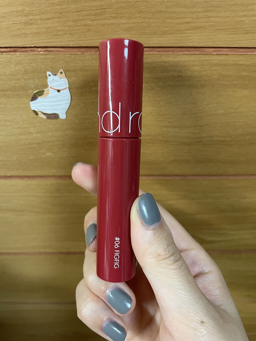 ジューシーラスティングティント/rom&nd/リップティントを使ったクチコミ（3枚目）