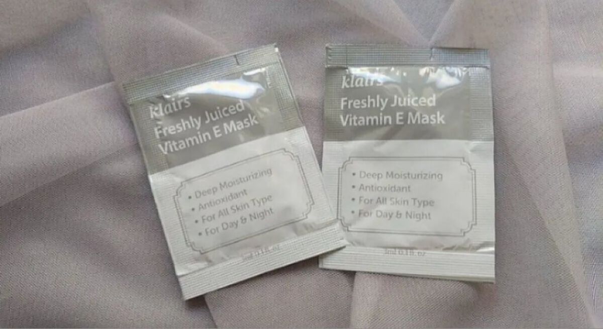 フレッシュリージュースドビタミンEマスク(90g)/Klairs/フェイスクリームを使ったクチコミ（2枚目）