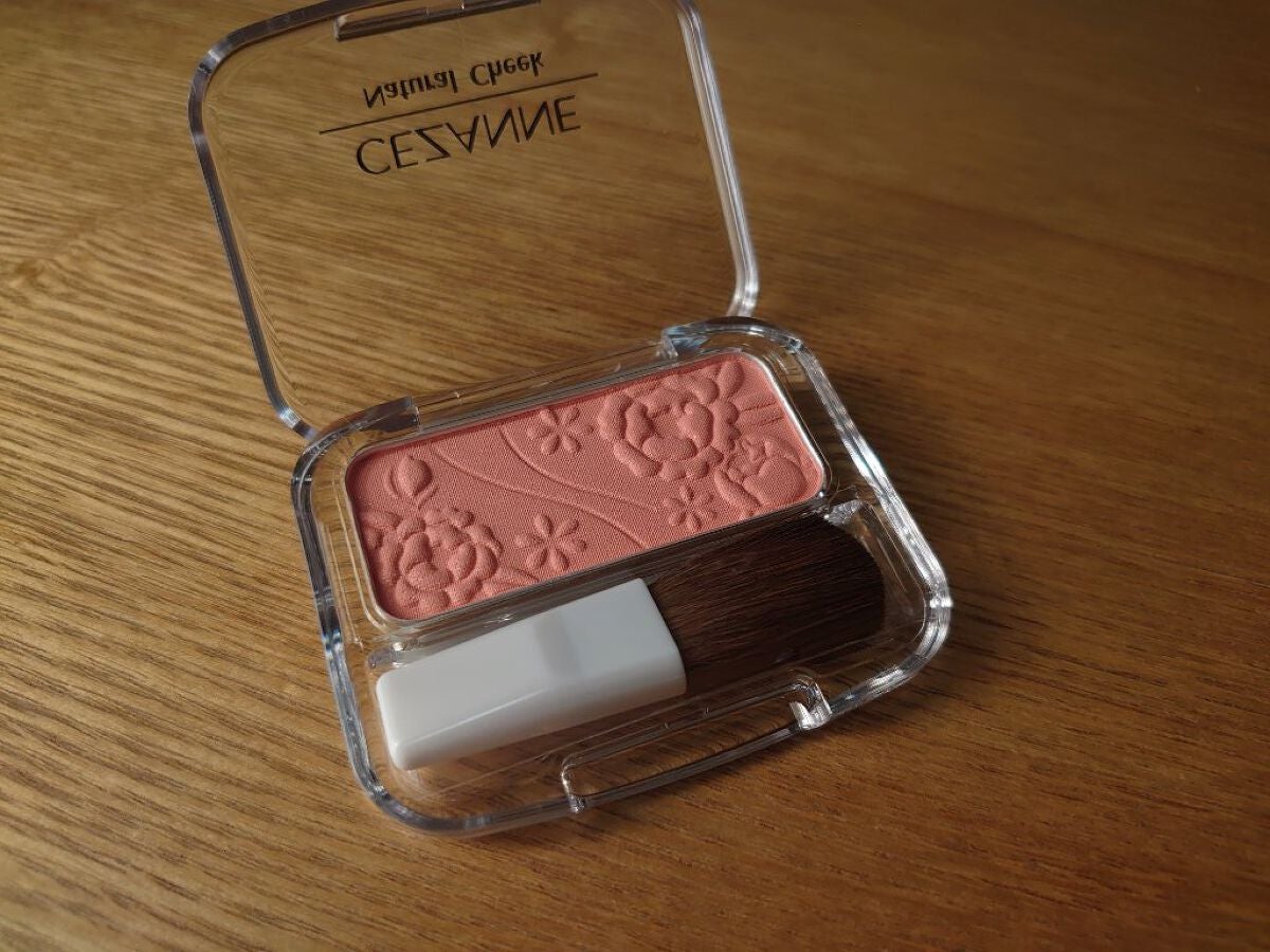 ナチュラル チークN/CEZANNE/パウダーチークを使ったクチコミ(2枚目)