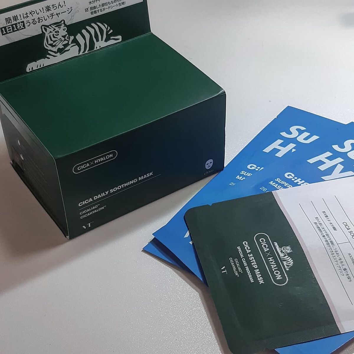 CICA デイリースージングマスク/VT/シートマスク・パックを使ったクチコミ（1枚目）