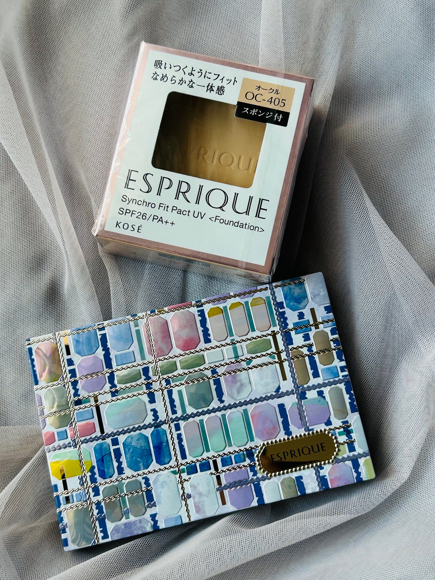 シンクロフィット パクト UV/ESPRIQUE/パウダーファンデーションを使ったクチコミ(3枚目)