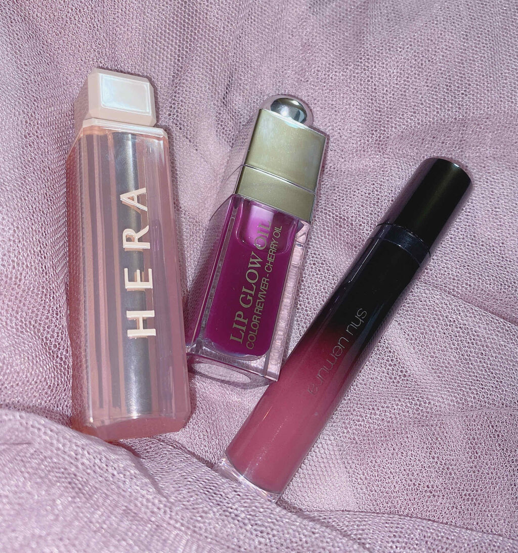 ラック シュプリア BG 04 レッドベージュ/shu uemura/リップグロスを使ったクチコミ（2枚目）