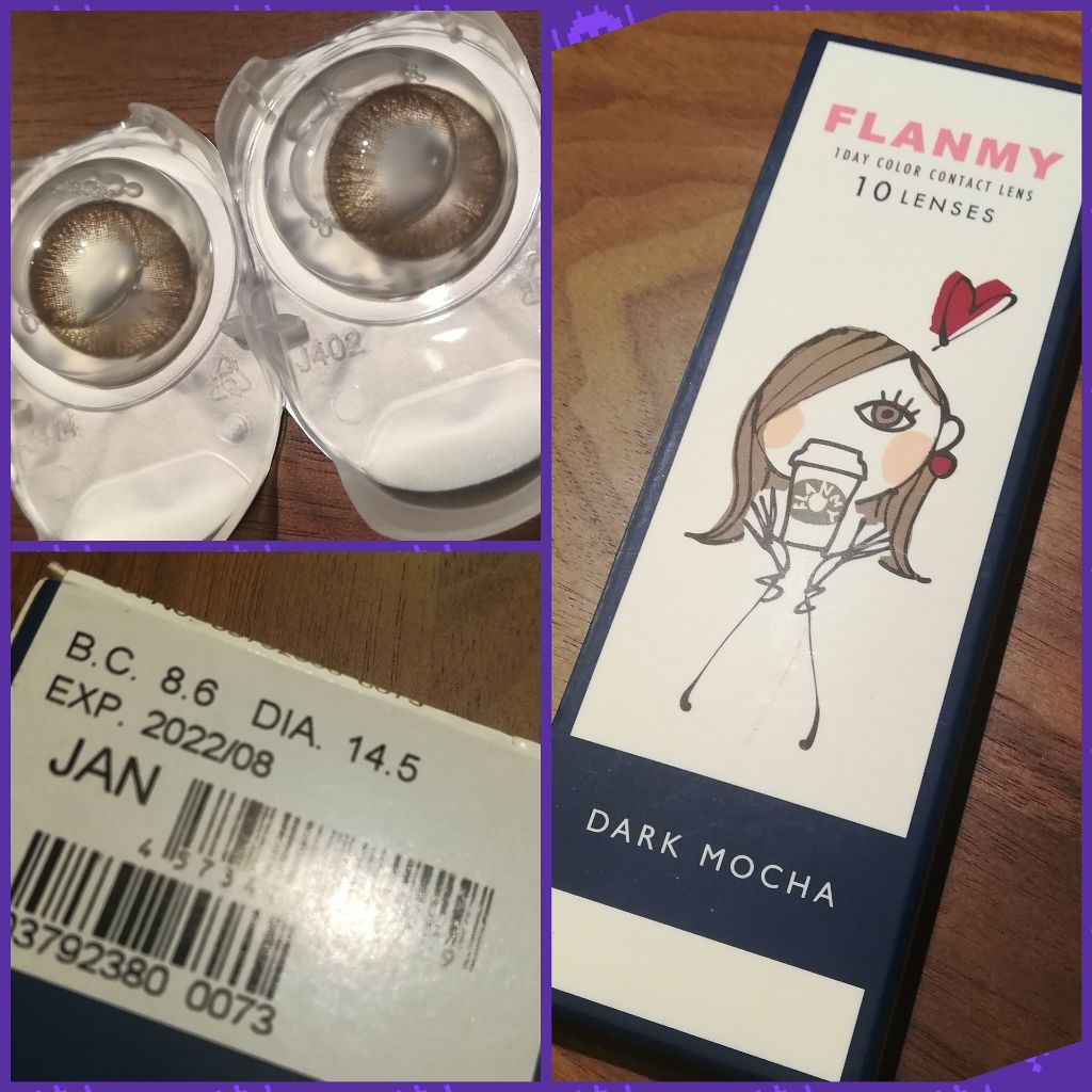 FLANMY 1day/FLANMY/ワンデー(1DAY)カラコンを使ったクチコミ(1枚目)