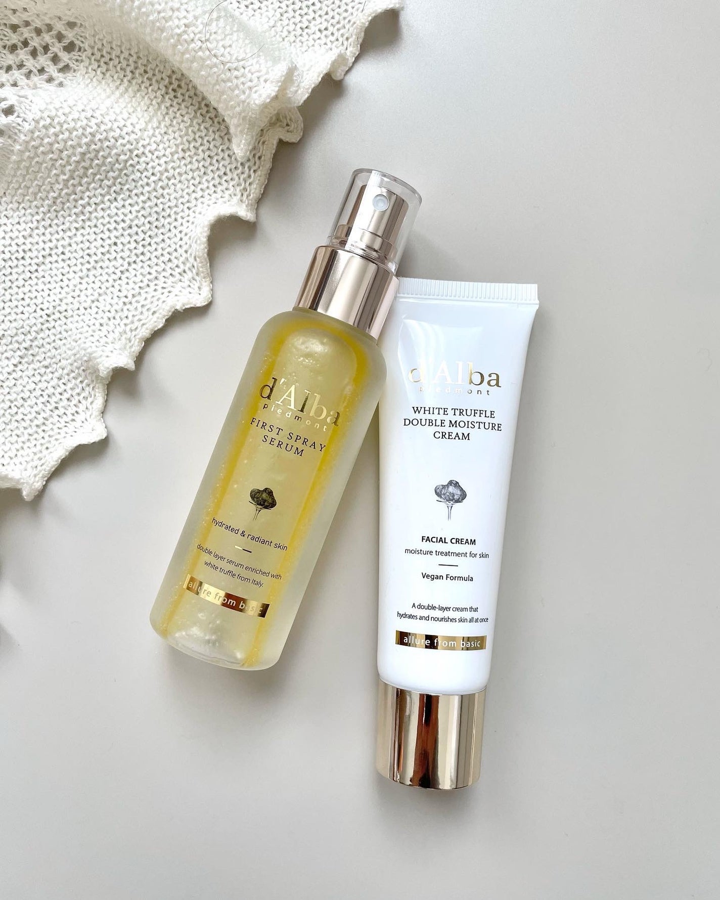 ダルバ ホワイトトリュフファーストスプレーセラム/ダルバ/ミスト状化粧水を使ったクチコミ(6枚目)